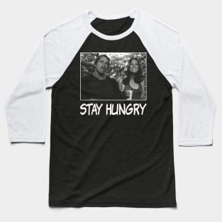 Sweat, Swagger, Style Unleash Your Inner Arnold with Hungry Fashion Baseball T-Shirt